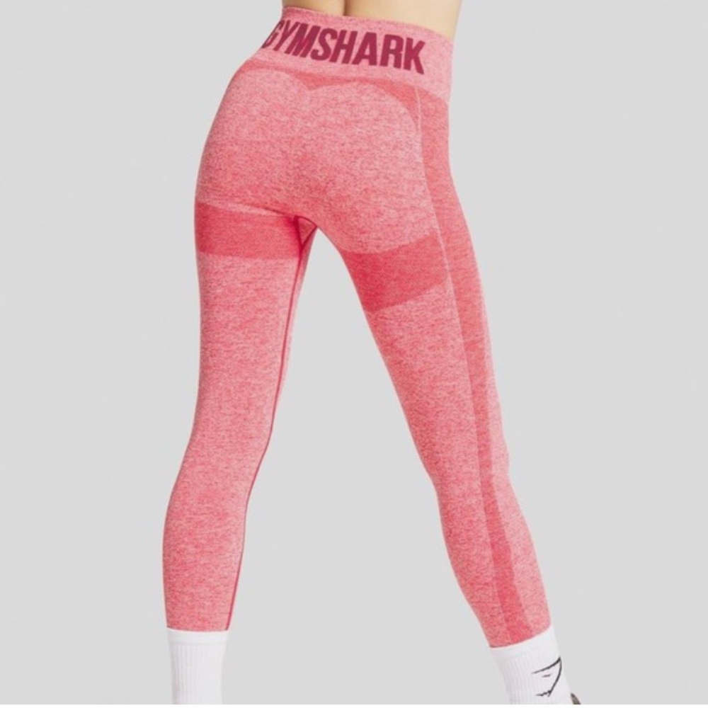Gymshark Flex high waisted leggings sz M coral